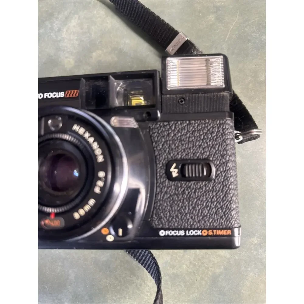 Konica C35 MF Parts Repair Auto Focus 35mm Film Camera Hexanon 38mm F2.8 Japan